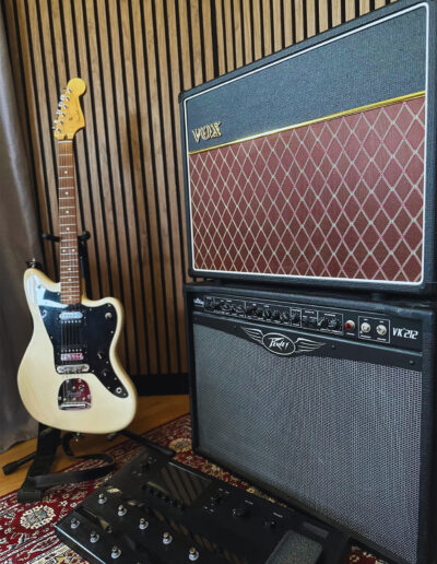 Fender Jazzmaster Rock Elektrisk Guitar Forstærker Indspilning i Randers